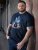 D555 Slater T-shirt stampata Blu navy - Magliette - Magliette Uomo Taglie Forti