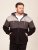 D555 Fitzgerald Zip Through Hoody With Cut & Sew Panels Nero - Felpe & felpe con cappuccio - Felpe & Felpe con Cappuccio Uomo Taglie Forti