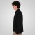 Double Outfitters GS-5237 Camicia giacca Nero - Camicie - Camicie Taglie Forti Uomo