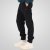 Double Outfitters MPAN-6055 Pantaloni della tuta Nero - Pantaloni & pantaloncini tuta - Pantaloni Tuta Uomo Taglie Forti