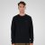 Double Outfitters MTOP-1141 Felpa Nero - Felpe & felpe con cappuccio - Felpe & Felpe con Cappuccio Uomo Taglie Forti