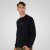 Double Outfitters MTOP-1141 Felpa Nero - Felpe & felpe con cappuccio - Felpe & Felpe con Cappuccio Uomo Taglie Forti