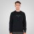Double Outfitters MTOP-1151 Felpa Nero - Felpe & felpe con cappuccio - Felpe & Felpe con Cappuccio Uomo Taglie Forti