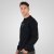 Double Outfitters MTOP-1151 Felpa Nero - Felpe & felpe con cappuccio - Felpe & Felpe con Cappuccio Uomo Taglie Forti