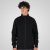 Double Outfitters MTOP-1158 Felpa con zip Nero - Felpe & felpe con cappuccio - Felpe & Felpe con Cappuccio Uomo Taglie Forti