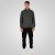 Double Outfitters MTOP-1163 Felpa con mezza zip Kaki - Felpe & felpe con cappuccio - Felpe & Felpe con Cappuccio Uomo Taglie Forti