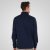 Double Outfitters MTOP-1163 Felpa con mezza zip Blu navy - Felpe & felpe con cappuccio - Felpe & Felpe con Cappuccio Uomo Taglie Forti