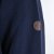 Double Outfitters MTOP-1163 Felpa con mezza zip Blu navy - Felpe & felpe con cappuccio - Felpe & Felpe con Cappuccio Uomo Taglie Forti