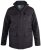 D555 Fargo Five Pocket Jacket With Ribbed Neck and Inner Quilting Black - Giubbotti - Giubbotti Uomo Taglie Forti