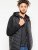 D555 Thorpe Hooded Quilted Jacket With Fleece Sleeves And Removable Fleece Hood - Giubbotti - Giubbotti Uomo Taglie Forti