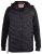 D555 Thorpe Hooded Quilted Jacket With Fleece Sleeves And Removable Fleece Hood - Giubbotti - Giubbotti Uomo Taglie Forti