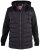 D555 Hampshire Hooded Quilted Jacket Black - Giubbotti - Giubbotti Uomo Taglie Forti