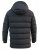 D555 Grove Quilted Parka Jacket Black - Giubbotti - Giubbotti Uomo Taglie Forti