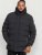 D555 Grove Quilted Parka Jacket Black - Giubbotti - Giubbotti Uomo Taglie Forti