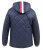 D555 Angus Diamond Quilted Puffer Jacket Navy - Giubbotti - Giubbotti Uomo Taglie Forti