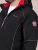 D555 Jamie Soft Shell Detachable Hood Padded Jacket Nero TALL - TALL giubbotti - Giacche TALL per uomo alto