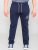 D555 Chilworth Open Hem Jogger Navy - Pantaloni & pantaloncini tuta - Pantaloni Tuta Uomo Taglie Forti
