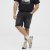 North Latitude 51336 pantaloncini denim neri - Shorts - Pantaloncini Uomo Taglie Forti