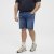 North Latitude 51336 pantaloncini denim neri - Shorts - Pantaloncini Uomo Taglie Forti