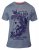 D555 CLAYTON Honolua Bay T-shirt Denim Marl - Magliette - Magliette Uomo Taglie Forti
