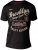 D555 NEAL Brooklyn Crew Neck T-Shirt Black - Magliette - Magliette Uomo Taglie Forti