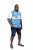 D555 ARYAN Florida Royal Racing Polo Blue/White - Polo - Polo Uomo Taglie Forti