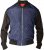 D555 LOUIS Lined Bomber Jacket Navy/Black - Giubbotti - Giubbotti Uomo Taglie Forti