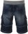 Kam Jeans Dito Denim Shorts Dark Used - Shorts - Pantaloncini Uomo Taglie Forti