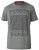 D555 OAKLEY LA Geometric Print Crew Neck T-Shirt Khaki - Magliette - Magliette Uomo Taglie Forti