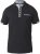 D555 SWANN Short Sleeve Stretch Polo Black - Polo - Polo Uomo Taglie Forti