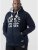 D555 Upton Hoodie Navy - Felpe & felpe con cappuccio - Felpe & Felpe con Cappuccio Uomo Taglie Forti