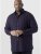 D555 Nixon LS Shirt Navy/Wine - Camicie - Camicie Taglie Forti Uomo