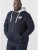 D555 Hulk Fur Lined Zipper Hood Navy - Felpe & felpe con cappuccio - Felpe & Felpe con Cappuccio Uomo Taglie Forti