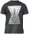 D555 Rox T-shirt Charcoal - Magliette - Magliette Uomo Taglie Forti