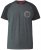 D555 Spencer T-shirt Charcoal - Magliette - Magliette Uomo Taglie Forti
