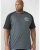 D555 Spencer T-shirt Charcoal - Magliette - Magliette Uomo Taglie Forti