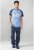 D555 Gunner T-shirt Blue - Magliette - Magliette Uomo Taglie Forti