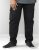 D555 Nelson Stretch Tapered Cargo Pants Black - Jeans & pantaloni - Jeans & Pantaloni Uomo Taglie Forti