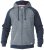 D555 Cristiano Hoodie Blue/Navy - Felpe & felpe con cappuccio - Felpe & Felpe con Cappuccio Uomo Taglie Forti