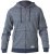 D555 Romney Full Zipper Hoodie Navy - Felpe & felpe con cappuccio - Felpe & Felpe con Cappuccio Uomo Taglie Forti