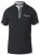 D555 SWANN Short Sleeve Stretch Polo Black - Polo - Polo Uomo Taglie Forti