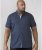 D555 Republic Short Sleeve Shirt Navy - Camicie - Camicie Taglie Forti Uomo