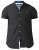 D555 Dwight Short Sleeve Shirt Black - Camicie - Camicie Taglie Forti Uomo
