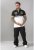 D555 Ernest Polo Black & White - Polo - Polo Uomo Taglie Forti