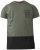 D555 Emerson T-shirt Khaki & Black - Magliette - Magliette Uomo Taglie Forti