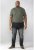 D555 Emerson T-shirt Khaki & Black - Magliette - Magliette Uomo Taglie Forti