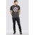 D555 Dallas T-shirt Charcoal - Magliette - Magliette Uomo Taglie Forti
