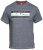 D555 Tempa T-shirt Navy Twist - Magliette - Magliette Uomo Taglie Forti