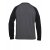 D555 Illinois Long Sleeve T-shirt Charcoal - Magliette - Magliette Uomo Taglie Forti