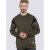D555 Clermont Sweatshirt Khaki - Felpe & felpe con cappuccio - Felpe & Felpe con Cappuccio Uomo Taglie Forti
